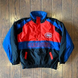 Vintage 90s Montreal Canadiens Ravens Jacket
